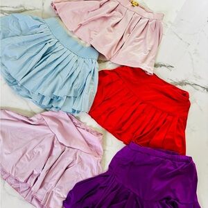 Elegant Women's Athletic Tennis or Golf Skirt Collection